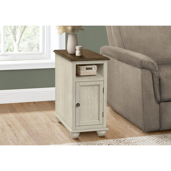 Monarch I 3965 24"H - Antique White/Espresso Veneer IMAGE 1