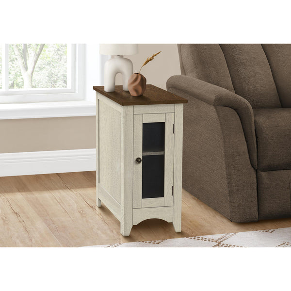 Monarch I 3966 24"H - Antique White/Espresso Veneer IMAGE 1