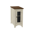 Monarch I 3966 24"H - Antique White/Espresso Veneer IMAGE 3