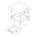 Monarch I 3976 25"H - Dark Walnut Veneer IMAGE 11