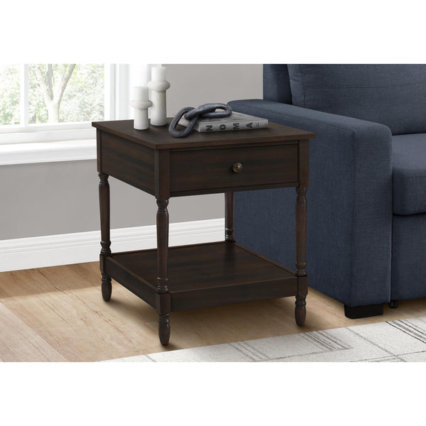 Monarch I 3976 25"H - Dark Walnut Veneer IMAGE 1