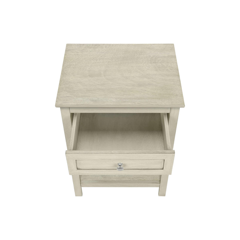 Monarch I 3984 25"H - Antique White Veneer IMAGE 7