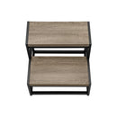 Monarch I 4000 2 Step Stool - Dark Taupe/Black Metal IMAGE 7