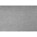 Monarch I 6035Q Queen Bed - Grey Linen with Chrome Metal Legs IMAGE 10