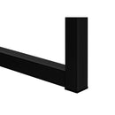 Monarch I 7733 72"L Office Hutch - Grey/Black IMAGE 9