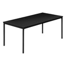 Monarch I 7894P 3Pcs Occasional Table Set - Black/Black Metal IMAGE 3