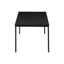 Monarch I 7894P 3Pcs Occasional Table Set - Black/Black Metal IMAGE 5