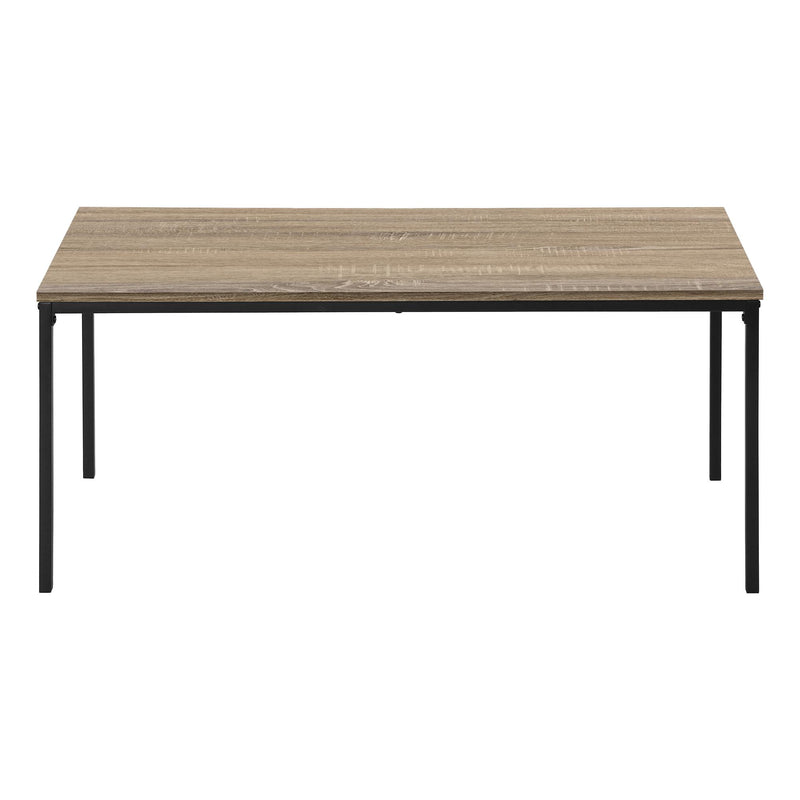 Monarch I 7895P 3Pcs Occasional Table Set - Dark Taupe/Black Metal IMAGE 4