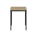 Monarch I 7895P 3Pcs Occasional Table Set - Dark Taupe/Black Metal IMAGE 7