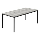Monarch I 7896P 3Pcs Occasional Table Set - Grey/Black Metal IMAGE 3