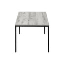 Monarch I 7896P 3Pcs Occasional Table Set - Grey/Black Metal IMAGE 5