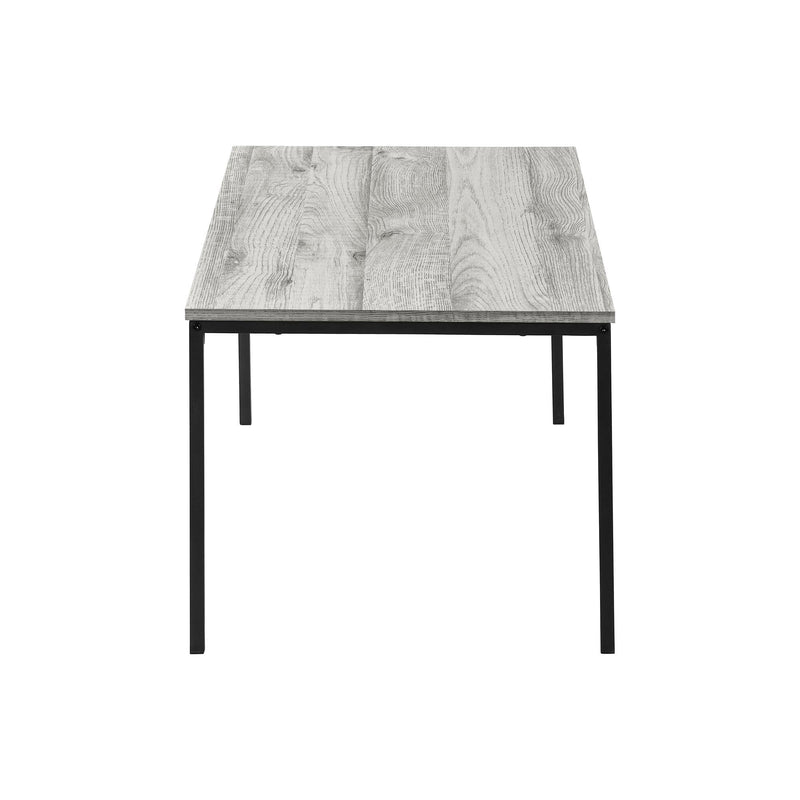 Monarch I 7896P 3Pcs Occasional Table Set - Grey/Black Metal IMAGE 5
