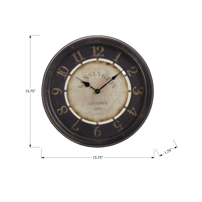 Monarch I 9082 16"Dia - Antique Brown IMAGE 4