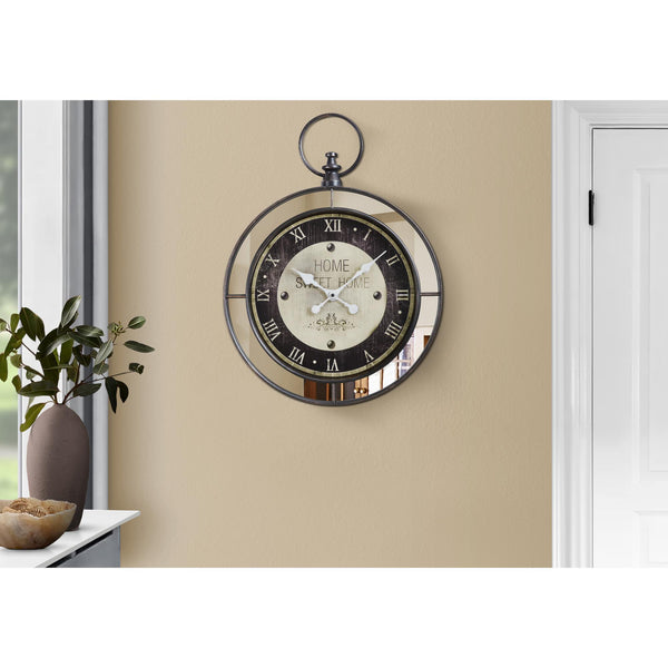Monarch I 9091 18"Dia - Mirror/Brown IMAGE 1