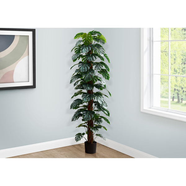 Monarch I 9521 83"H - Indoor Monstera Tree/8" Pot IMAGE 1