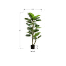 Monarch I 9522 61"H - Indoor Monstera Tree/7" Pot IMAGE 3