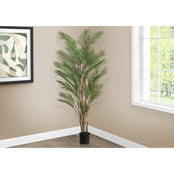 Monarch I 9590 83"H - Indoor Palm Tree In A 8" Pot IMAGE 1