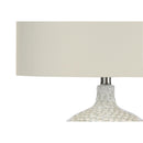 Monarch I 9607 28"H Table Lamp - Cream Ceramic/Ivory Shade IMAGE 4