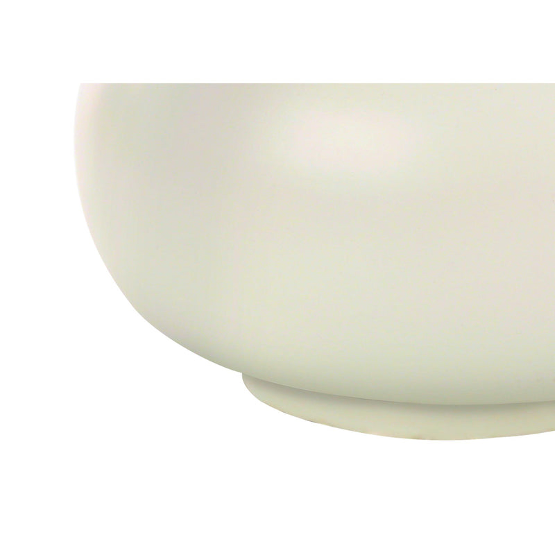 Monarch I 9608 25"H Table Lamp - Cream Ceramic/Ivory Shade IMAGE 5