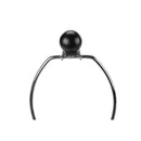 Monarch I 9620 25"H Table Lamp - Black Ceramic/Ivory Shade IMAGE 6