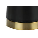 Monarch I 9623 28"H Table Lamp - Black Metal/Beige Shade IMAGE 5