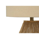 Monarch I 9628 22"H Table Lamp - Brown Rope/Beige Shade IMAGE 4