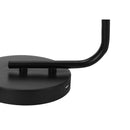 Monarch I 9637 20"H Table Lamp - Black Metal/Glass Shade/Usb IMAGE 5