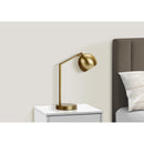 Monarch I 9644 19"H Table Lamp - Gold Metal/Gold Shade IMAGE 2