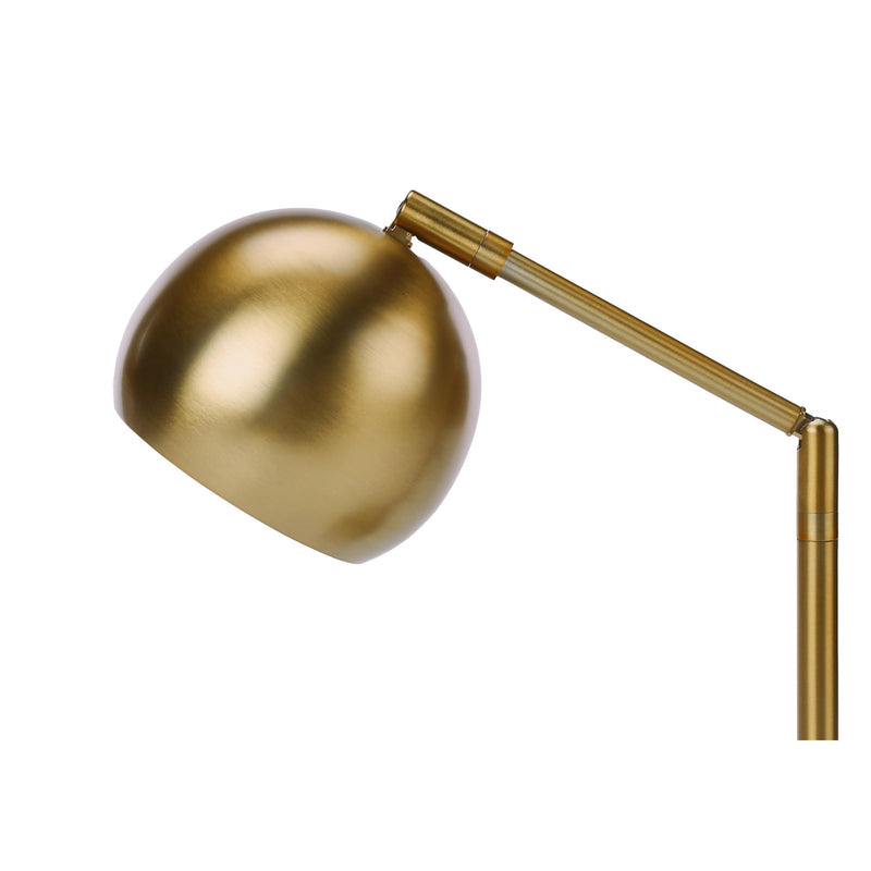Monarch I 9644 19"H Table Lamp - Gold Metal/Gold Shade IMAGE 4