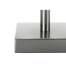 Monarch I 9649 17"H Table Lamp - Nickel Metal/Ivory/Usb IMAGE 5