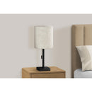 Monarch I 9650 17"H Table Lamp - Black Metal/ Beige /Usb IMAGE 2
