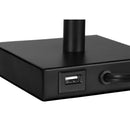 Monarch I 9650 17"H Table Lamp - Black Metal/ Beige /Usb IMAGE 6