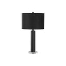 Monarch I 9658 28"H Table Lamp - Black Metal/Black Shade IMAGE 3