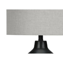 Monarch I 9701 24"H Table Lamp - Black Concrete/Grey Shade IMAGE 5