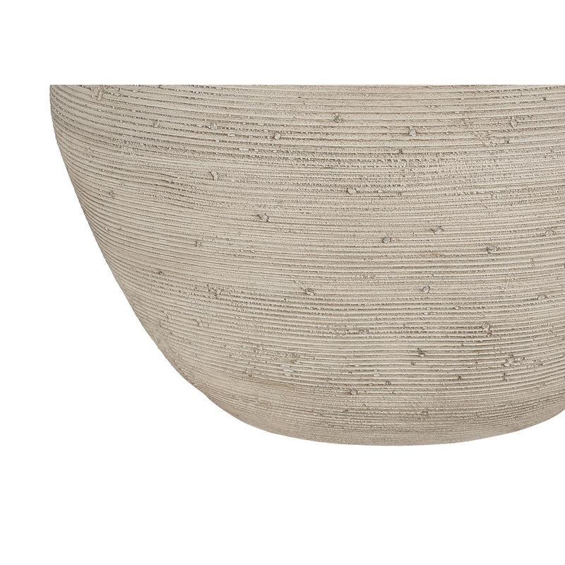 Monarch I 9714 25"H Table Lamp - Cream Concrete/Beige Shade IMAGE 4