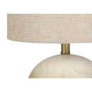 Monarch I 9718 20"H Table Lamp - Beige Concrete/Beige Shade IMAGE 5