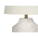 Monarch I 9730 20"H Table Lamp - Cream Concrete/Ivory Shade IMAGE 5