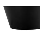 Monarch I 9738 17"H Table Lamp - Black Ceramic/Ivory Shade IMAGE 4