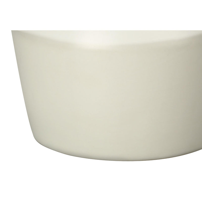 Monarch I 9740 17"H Table Lamp - Cream Ceramic/Ivory Shade IMAGE 4