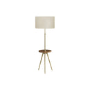 Monarch I 9746 63"H Tripod Floor Lamp - Brass Metal/Usb IMAGE 3