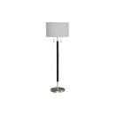 Monarch I 9748 60"H Floor Lamp - Nickel Metal/Grey IMAGE 3