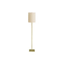 Monarch I 9759 62"H Floor Lamp - Brass Metal/Ivory Shade IMAGE 3