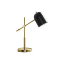 Monarch I 9766 18"H Table Lamp - Brass Metal/Black Shade IMAGE 3