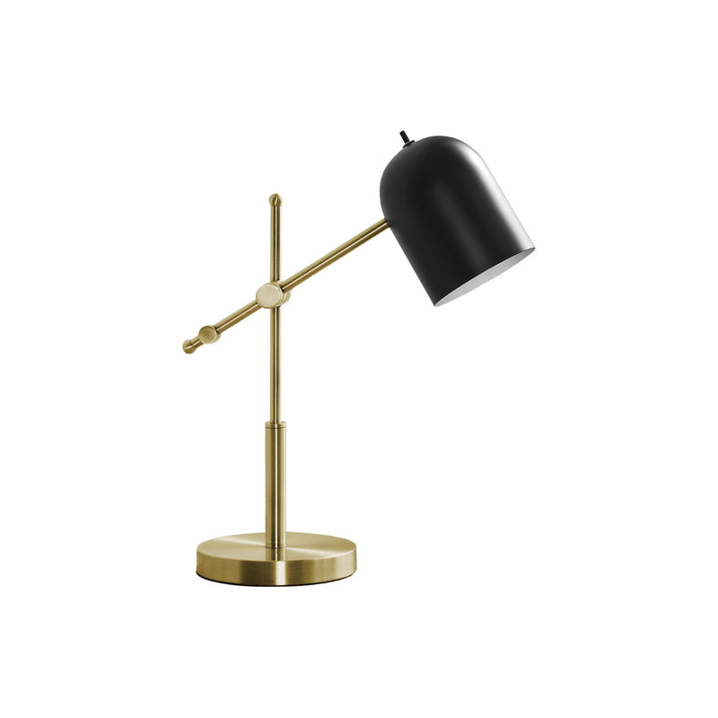 Monarch I 9766 18"H Table Lamp - Brass Metal/Black Shade IMAGE 3