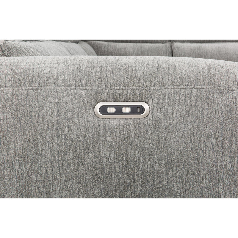 Primo International Stephanie Power Reclining Fabric 5 pc Sectional