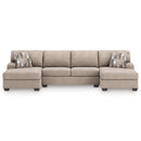  Benchcraft Newellen 48404S7 3 pc Sectional with Double Chaise IMAGE 2