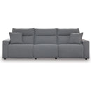  Signature Design by Ashley Modmax 65906S1 3 pc Power Reclining Sectional IMAGE 1