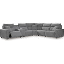  Signature Design by Ashley Modmax 65906S10 6 pc Power Reclining Sectional IMAGE 1