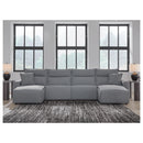  Signature Design by Ashley Modmax 65906S11 4 pc Power Reclining Sectional with Chaise IMAGE 4
