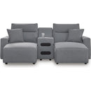  Signature Design by Ashley Modmax 65906S12 3 pc Power Reclining Sectional with Chaise IMAGE 1